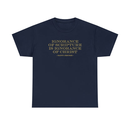 St. Jerome Quote Catholic T-Shirt