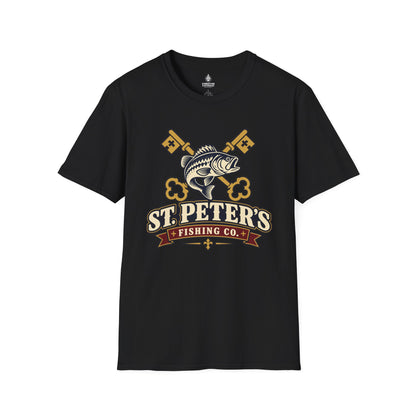 St. Peter's Fishing Co. T-Shirt — Vintage Crest Christian Tee