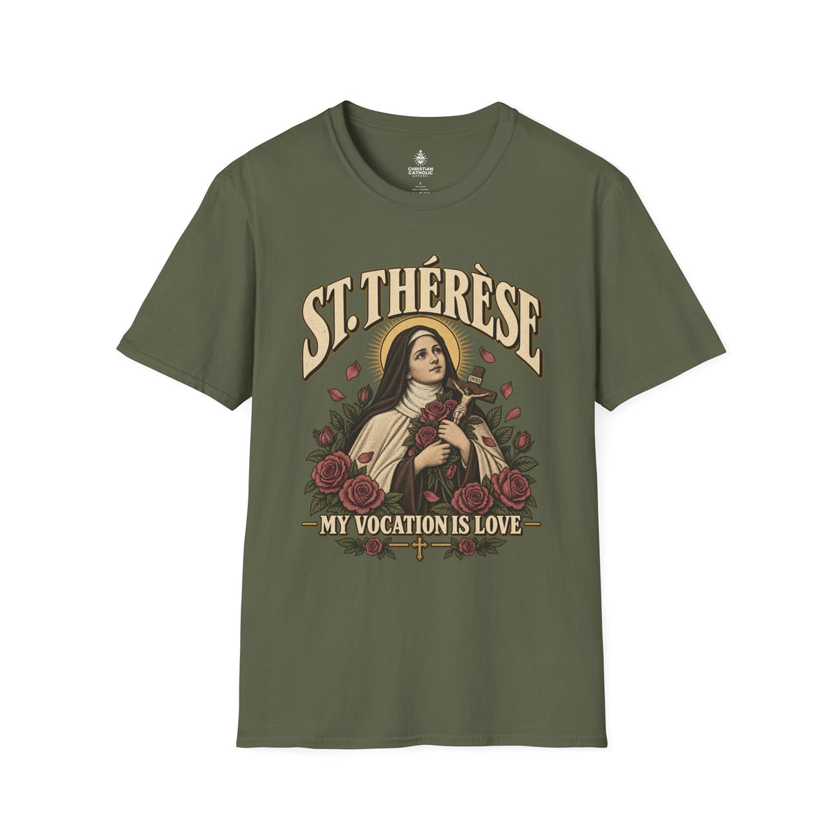 St. Thérèse 'My Vocation Is Love' T-Shirt