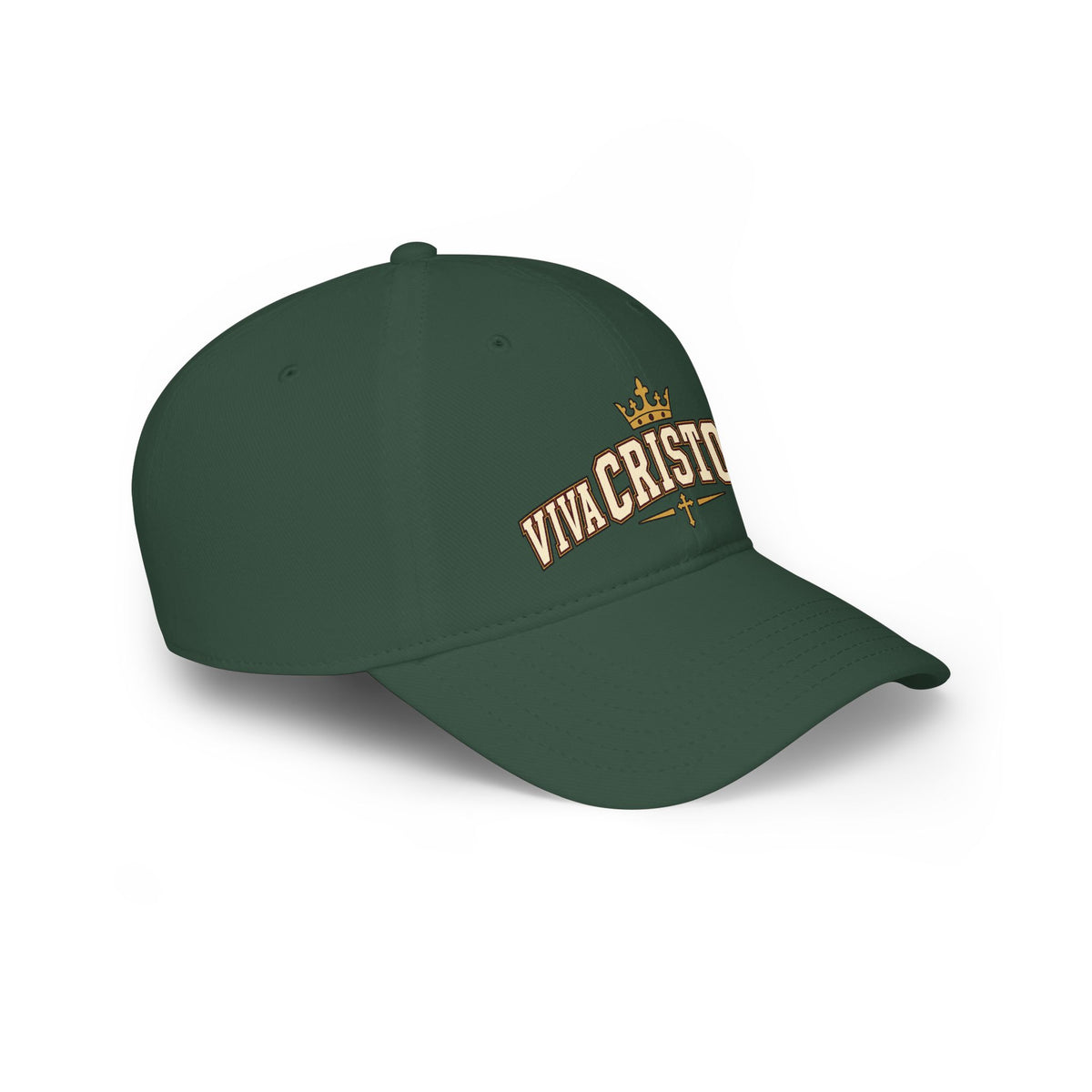 Viva Cristo Rey Embroidered Baseball Cap