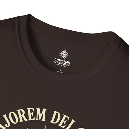 Christian Mountain T-Shirt — "Ad Majorem Dei Gloriam" Faith Graphic Tee