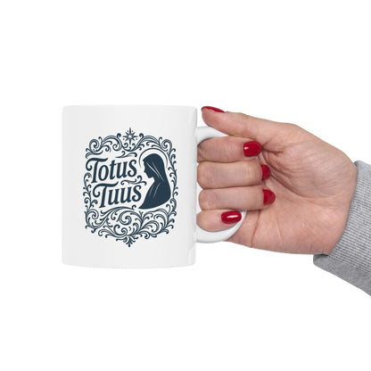 “Totus Tuus” Catholic Mug – St. John Paul II’s Marian Motto (11oz or 15oz)