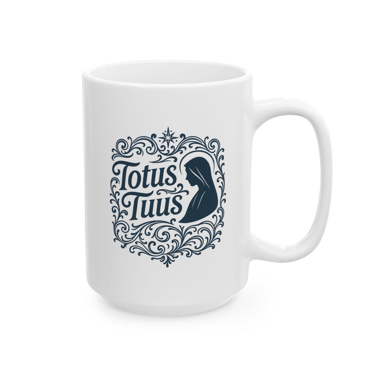 “Totus Tuus” Catholic Mug – St. John Paul II’s Marian Motto (11oz or 15oz)