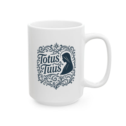 “Totus Tuus” Catholic Mug – St. John Paul II’s Marian Motto (11oz or 15oz)