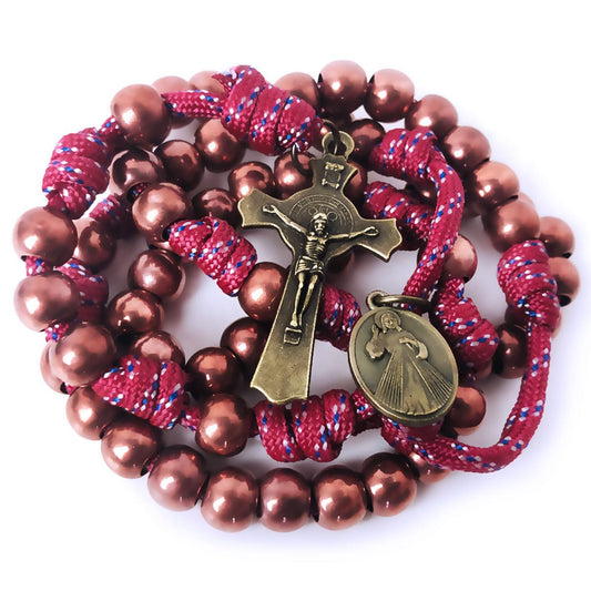 Divine Mercy Paracord Rosary Set