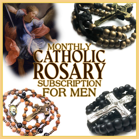 FREE First Month - Catholic Heirlooms Rosary Subscription for Men