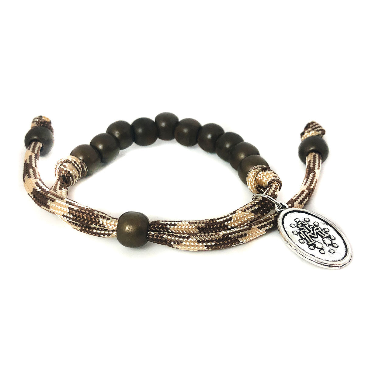 Rosary Battle Ready Miraculous Medal Paracord Rosary and Bracelet Set