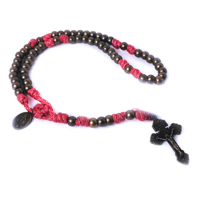 Sacred Heart of Jesus Paracord Rosary Set