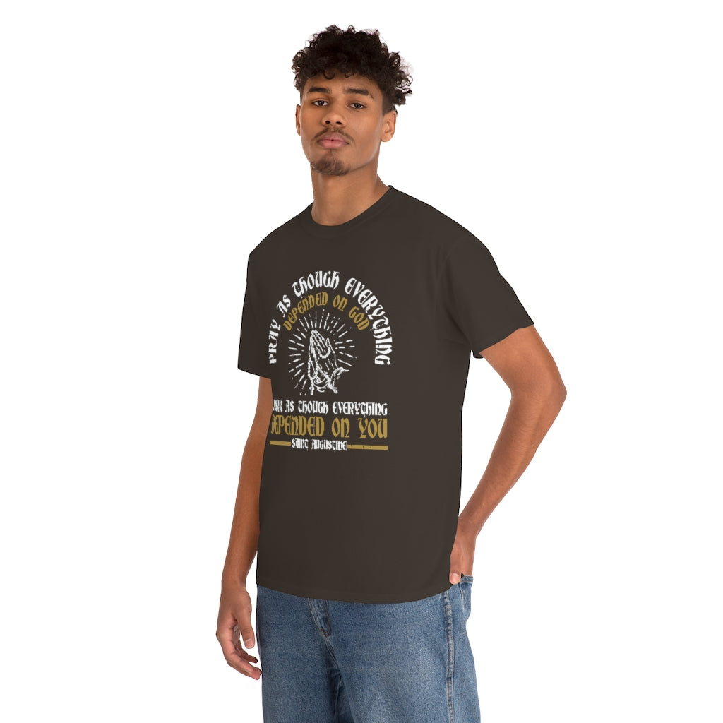 Saint Augustine Quote Catholic T-Shirt