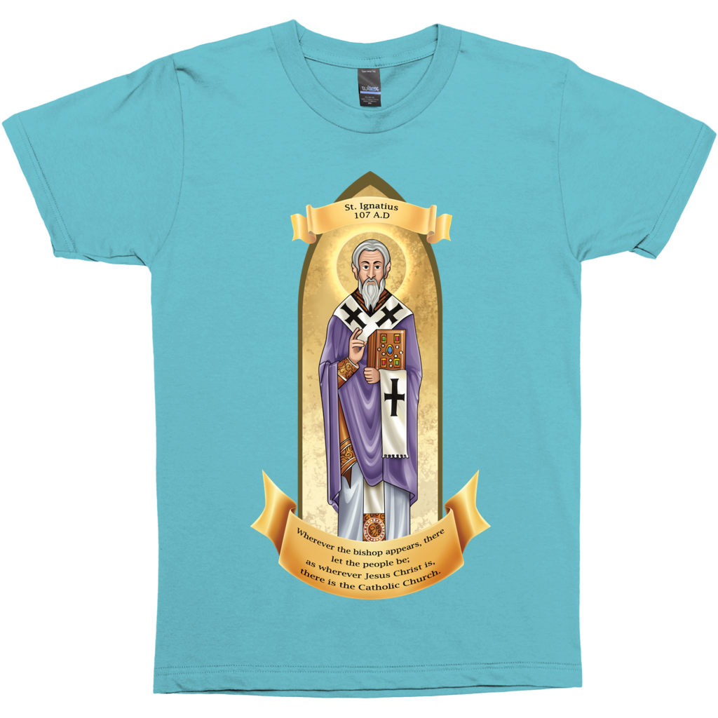 Catholic St. Ignatius Of Antioch Premium Graphic Tee