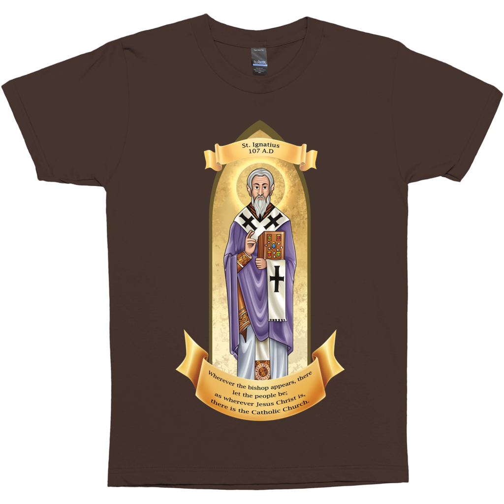 Catholic St. Ignatius Of Antioch Premium Graphic Tee