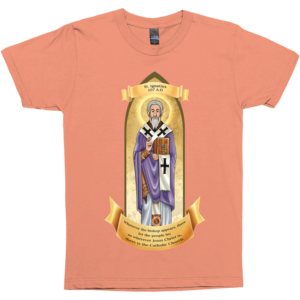 Catholic St. Ignatius Of Antioch Premium Graphic Tee