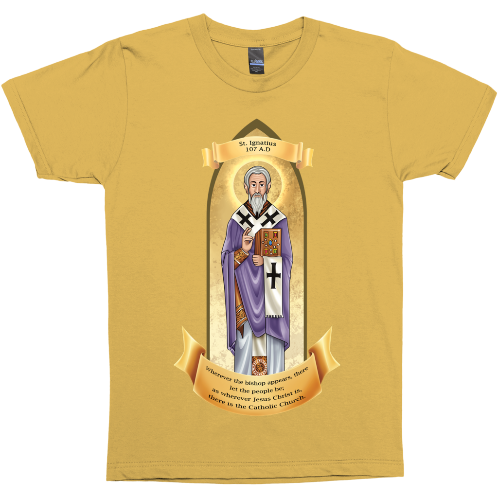 Catholic St. Ignatius Of Antioch Premium Graphic Tee