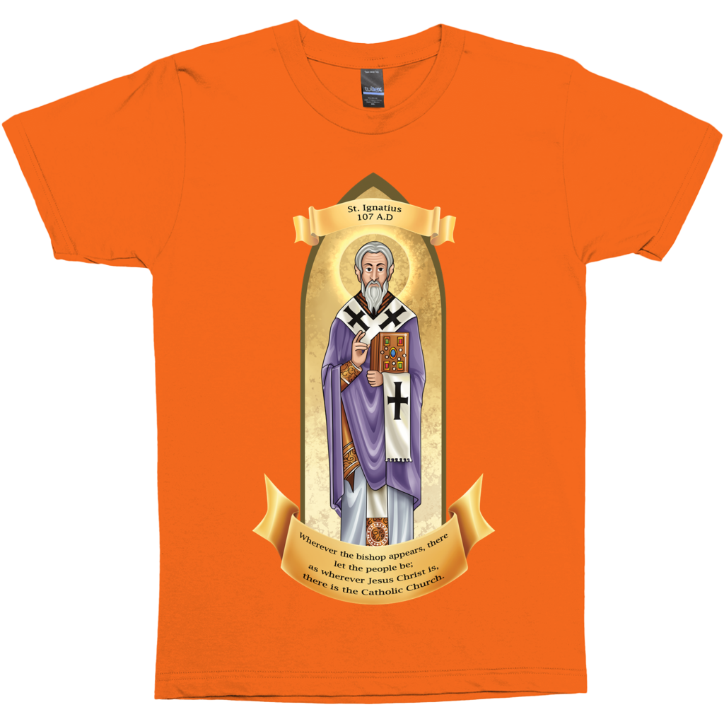 Catholic St. Ignatius Of Antioch Premium Graphic Tee