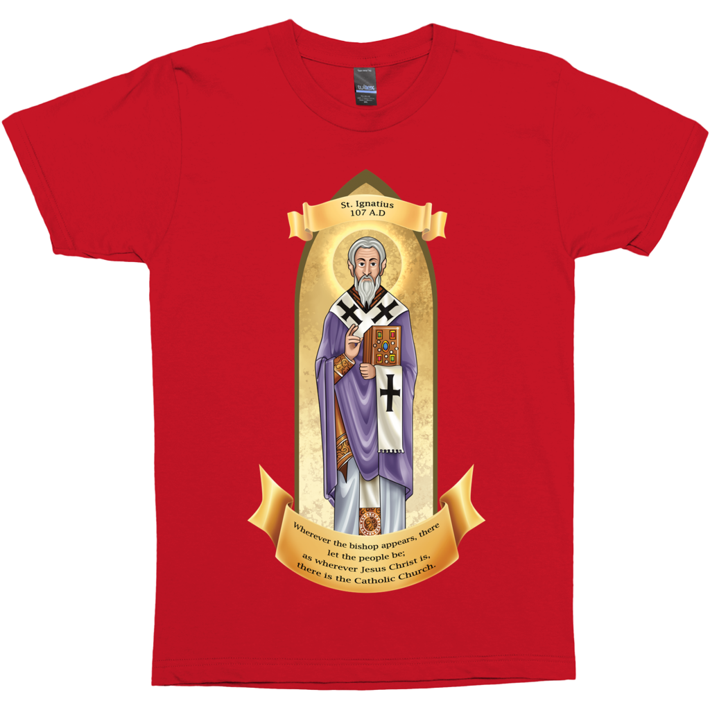 Catholic St. Ignatius Of Antioch Premium Graphic Tee