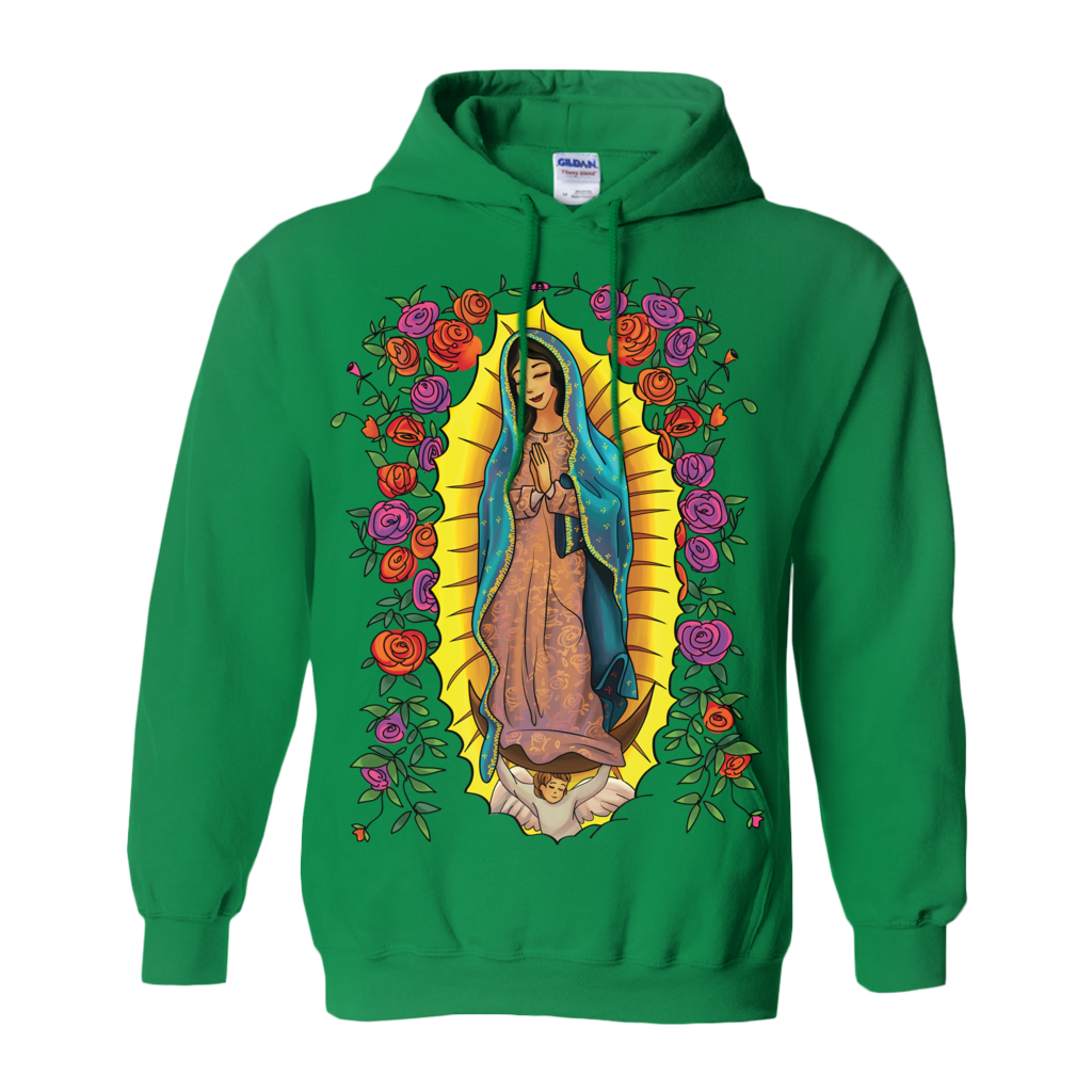 Our lady of guadalupe hot sale hoodie