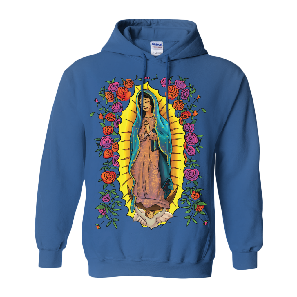 Our lady online of guadalupe hoodie