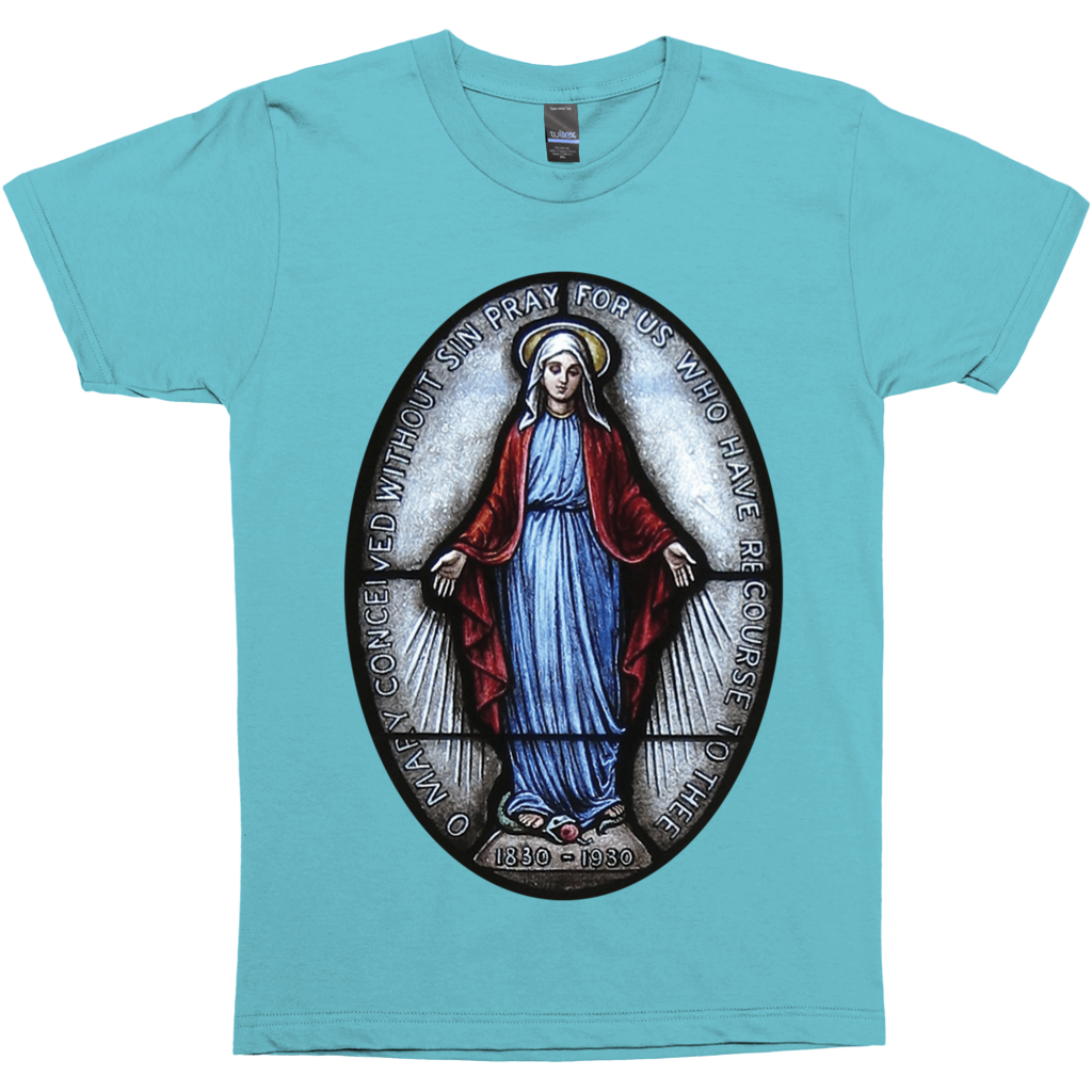 Miraculous Medal Premium Catholic Graphic Tee