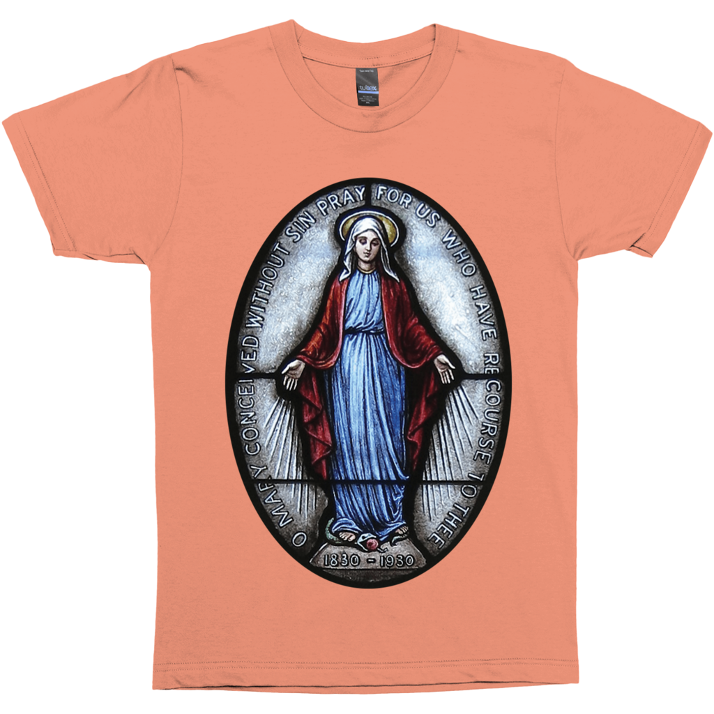 Miraculous Medal Premium Catholic Graphic Tee