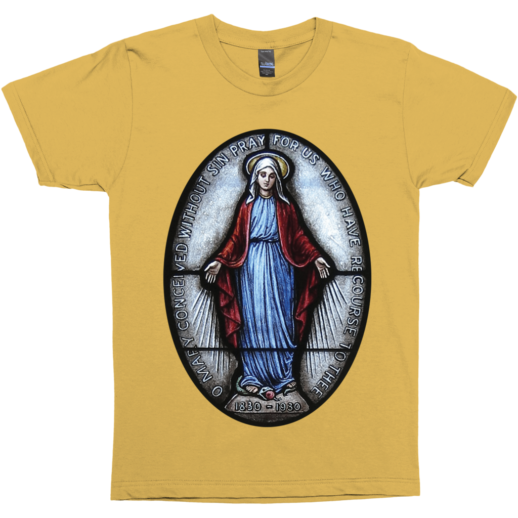 Miraculous Medal Premium Catholic Graphic Tee