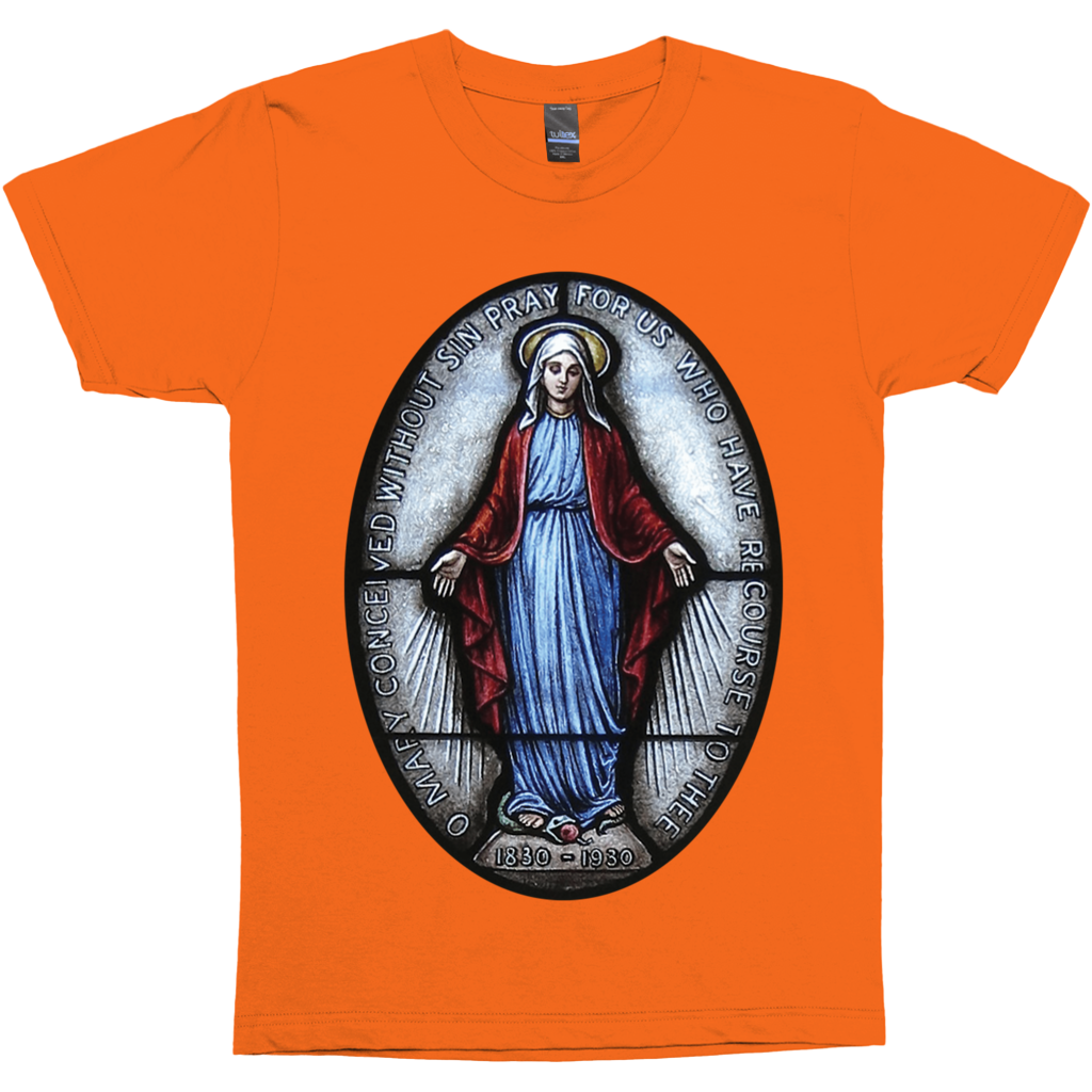 Miraculous Medal Premium Catholic Graphic Tee