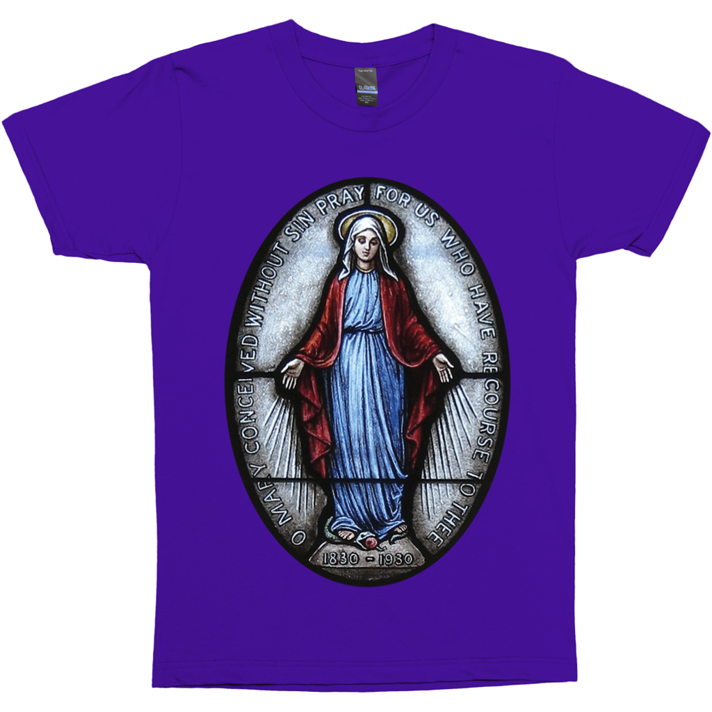 Miraculous Medal Premium Catholic Graphic Tee