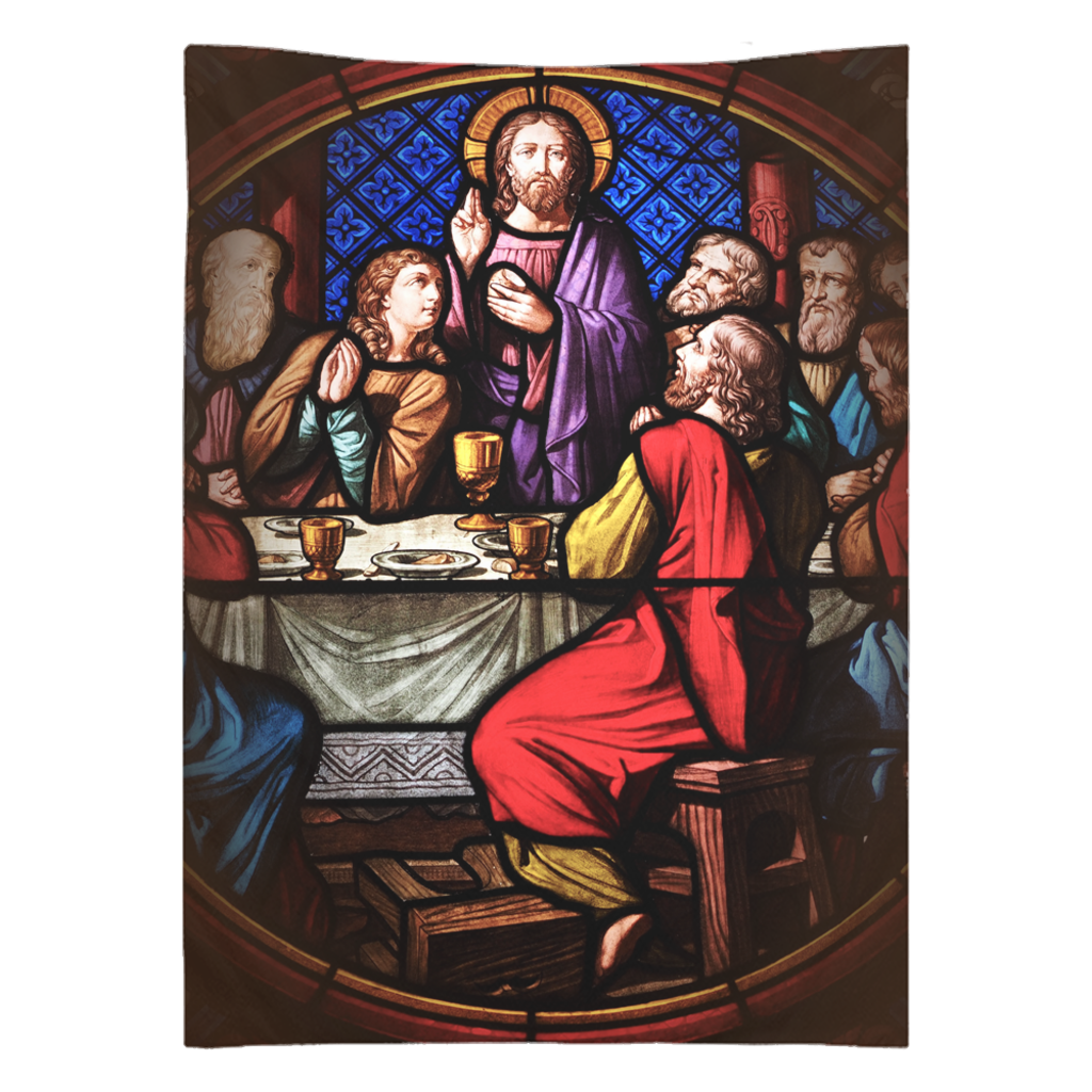 Last Supper 26x36 Inch Wall Tapestry