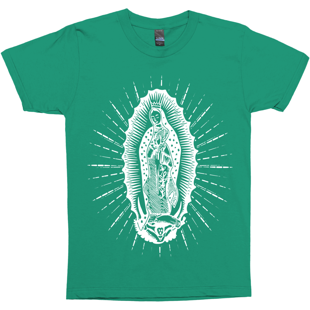 Our Lady Of Guadalupe With Rays Premium Graphic Tee