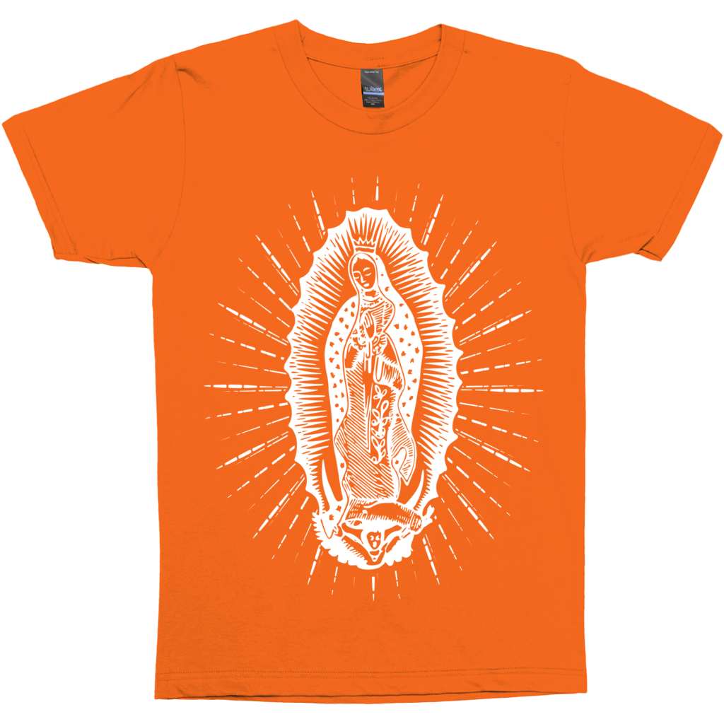 Our Lady Of Guadalupe With Rays Premium Graphic Tee