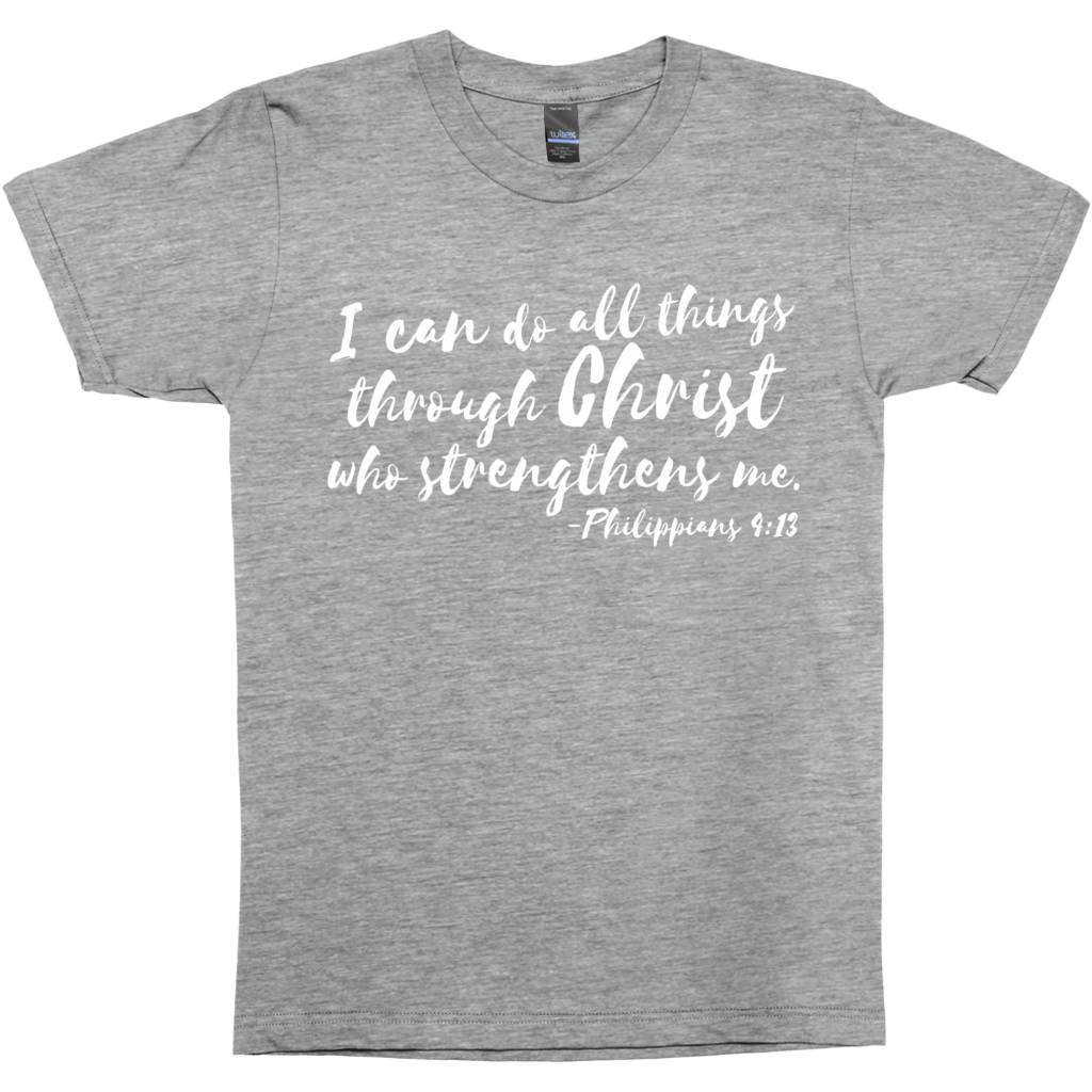 I Can Do All Things Philippians 4:13 Premium Graphic Tee