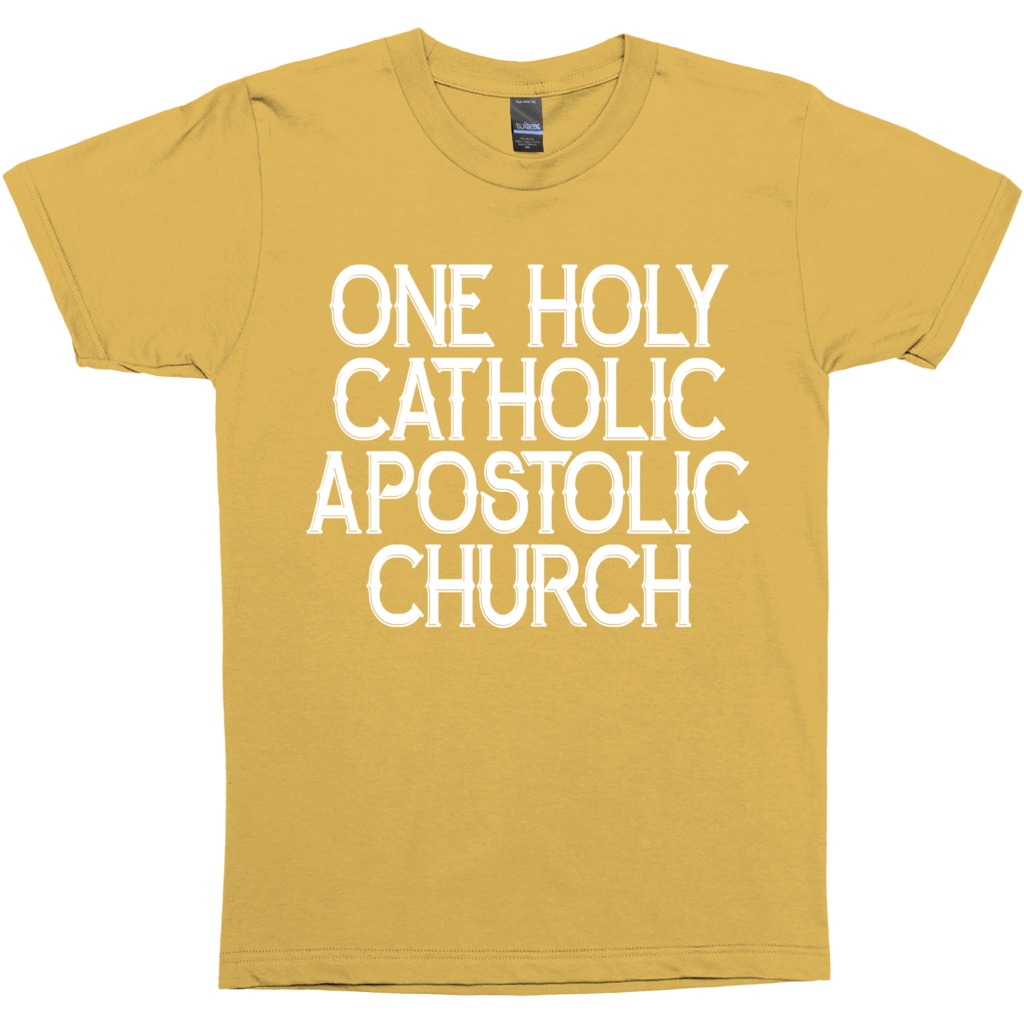 One Holy Catholic Apostolic Church Premium Graphic Tee