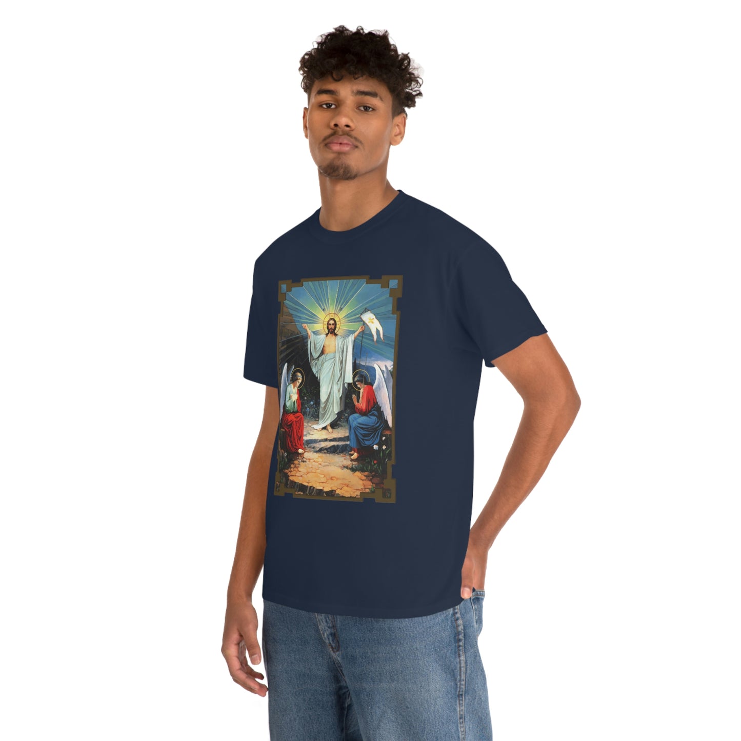 Resurrection Full Color Catholic T-Shirt