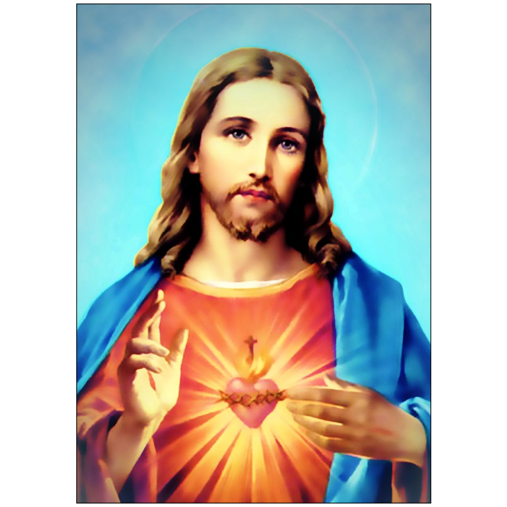 Sacred Heart Of Jesus Wall Art Print