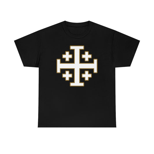 Jerusalem Cross Catholic T-Shirt