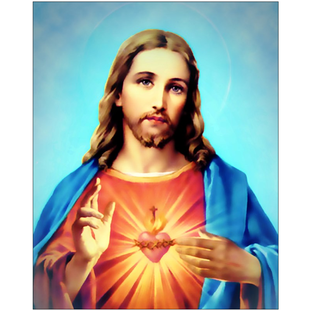 Sacred Heart Of Jesus Wall Art Print