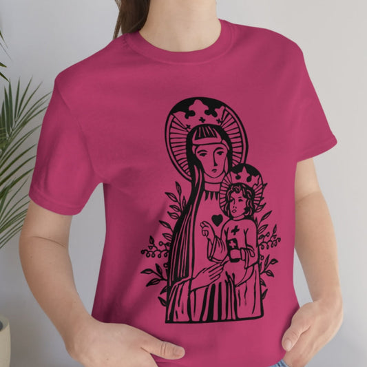 Jesus and Mary Catholic T-Shirt