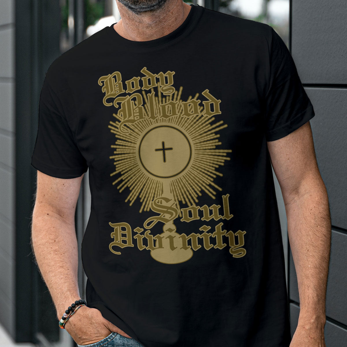 Body Blood Soul Divinity Catholic T-Shirt
