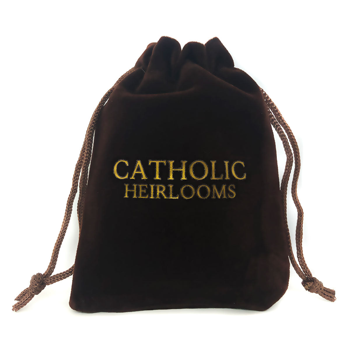 Tiger's Eye Stone Jesus Sermon On the Mount Rosary and Rosary Bracelet Set by Catholic Heirlooms
