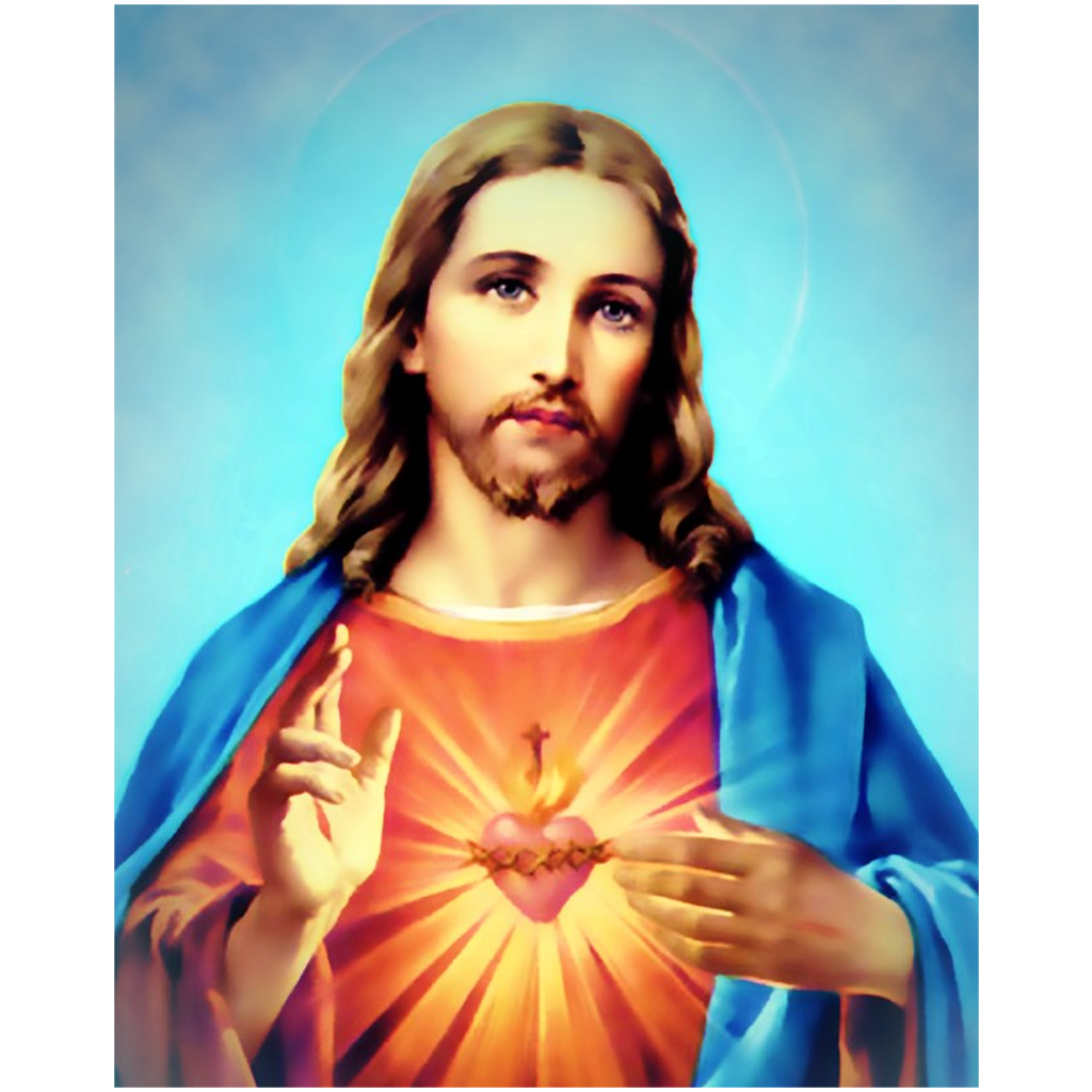 Sacred Heart Of Jesus Wall Art Print