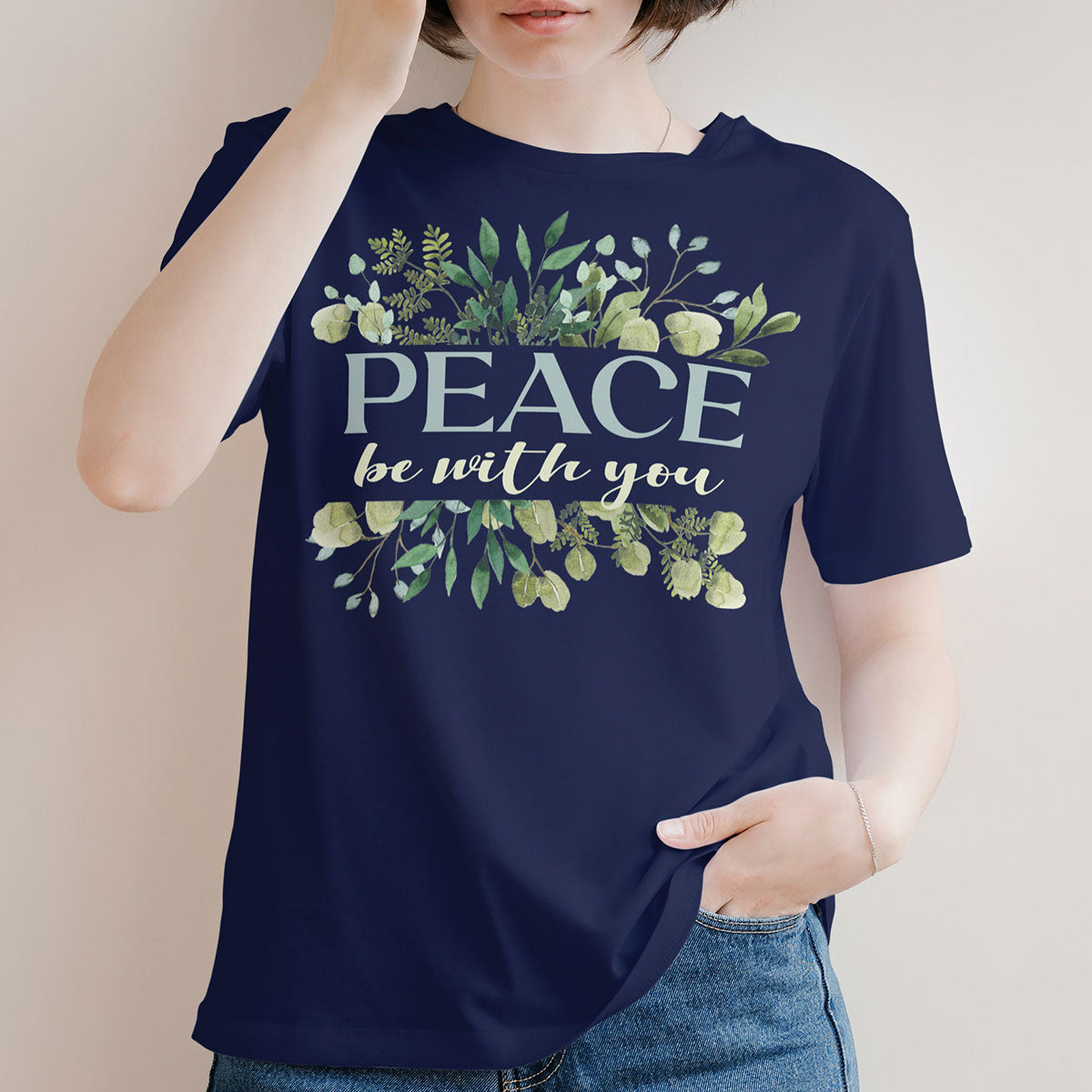 Peace Be With You Catholic T-Shirt