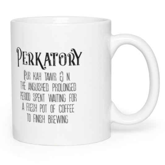 Perkatory Christian Catholic Funny Mug